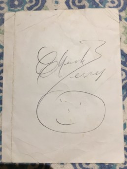 Chuck Berry Autograph