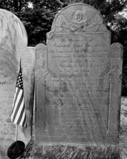 Grave of Col. Buttrick, Old Hill Burying Ground, Concord