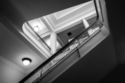 Portland Library - Stairs at the main library, Portland, OR