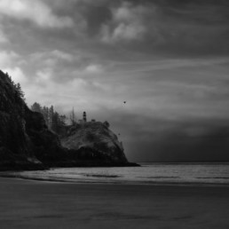 Daybreak at Cape Disappointment Post card
