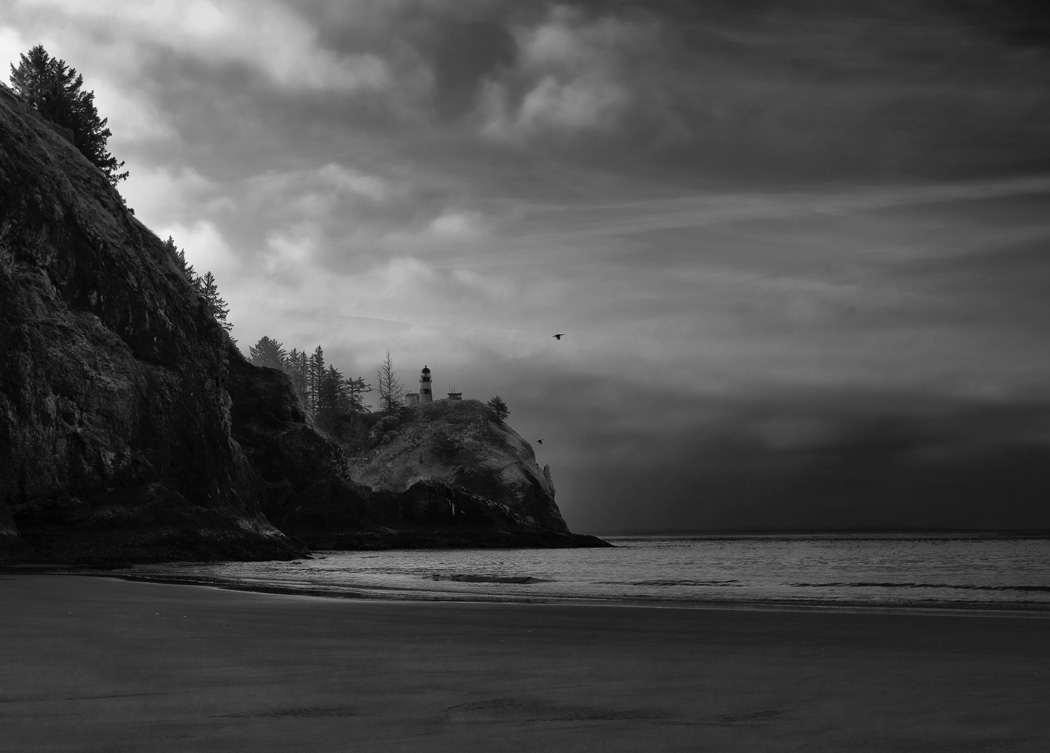Daybreak at Cape Disappointment Post card