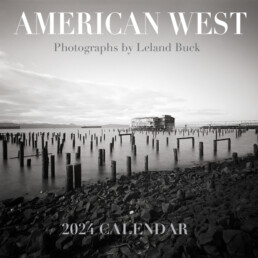 2024 American West Calendar featuring photographs by Leland Buck