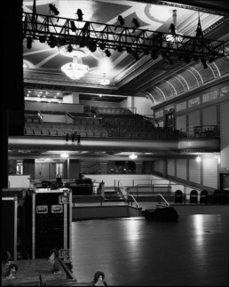 From the wings