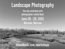 2025 Landscape Photography Workshop graphic