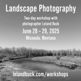 2025 Landscape Photography Workshop graphic